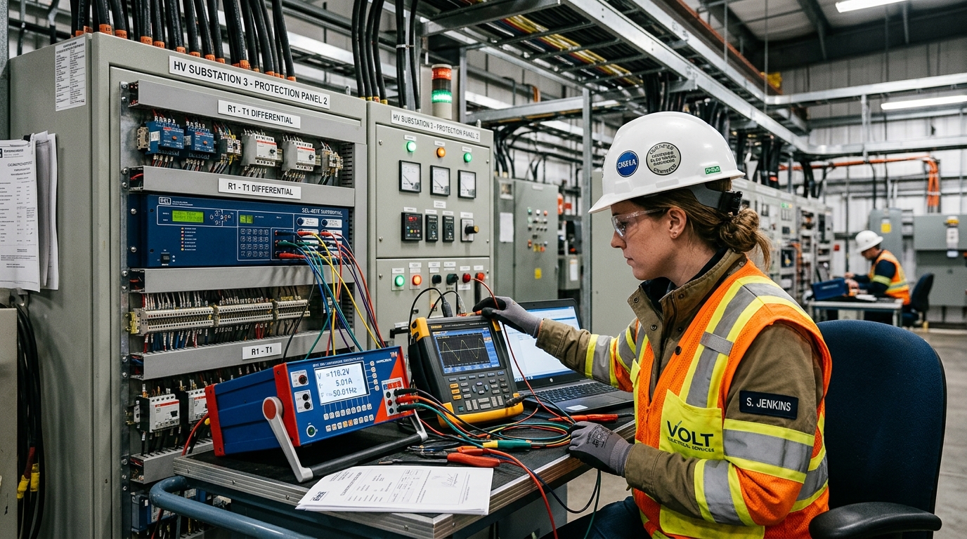 Certified Electrical Relay Testing